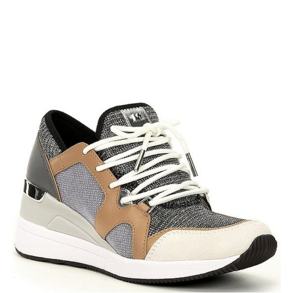 Michael Michael Kors Liv Glitter Trainer - Picture 1 of 7